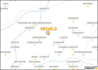 map of Pozuelo