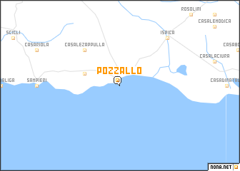 map of Pozzallo
