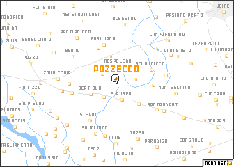 map of Pozzecco