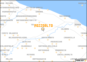 map of Pozzo Alto