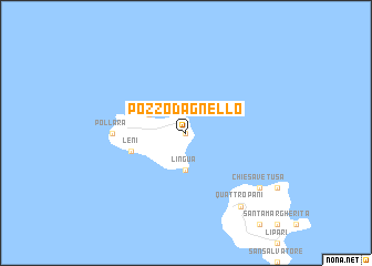 map of Pozzo dʼAgnello