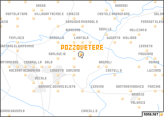 map of Pozzovetere