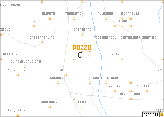 map of Pozzo