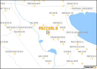 map of Pozzuolo