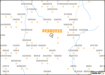 map of Prabonso