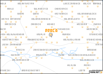 map of Praca