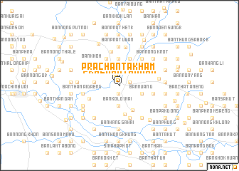 map of Prachantakham