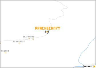 map of Prachechnyy