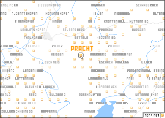 map of Pracht