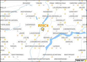 map of Prach