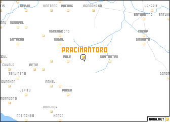 map of Pracimantoro