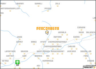 map of Pra Combèra