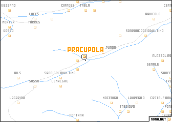 map of Pracupola