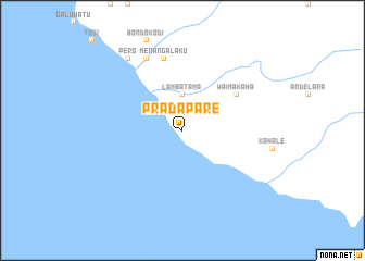 map of Pradapare