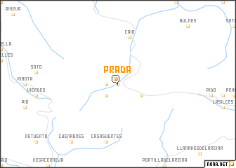 map of Prada