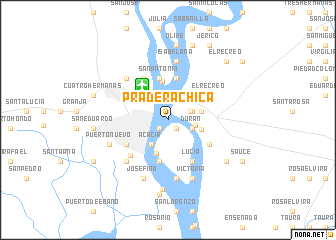 map of Pradera Chica