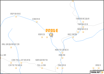 map of Prade