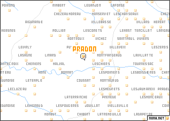 map of Pradon