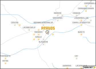 map of Prados