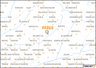 map of Prado