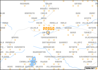 map of Prado