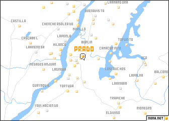 map of Prado