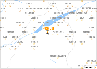 map of Prado