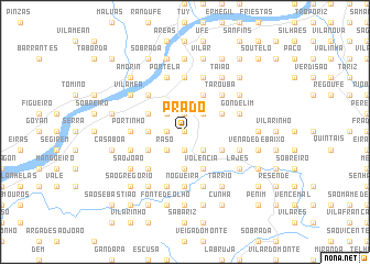 map of Prado