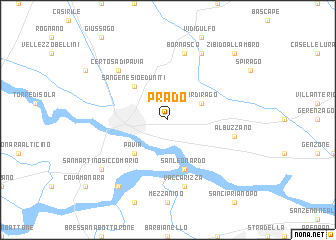 map of Prado