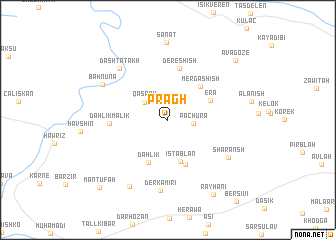 map of Prāgh