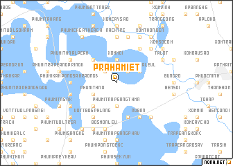 map of Prahamiệt