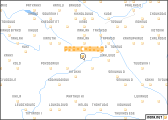 map of Prahchawdo