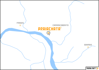 map of Praia Chata