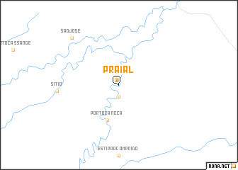 map of Praial