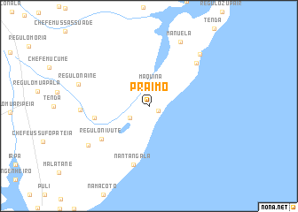 map of Praímo