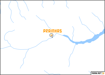 map of Prainhas