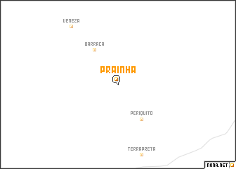 map of Prainha