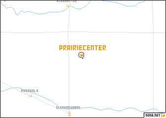 map of Prairie Center