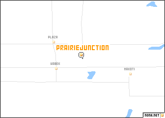 map of Prairie Junction