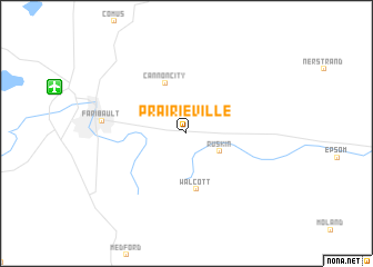 map of Prairieville