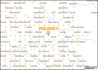 map of Prajāpati