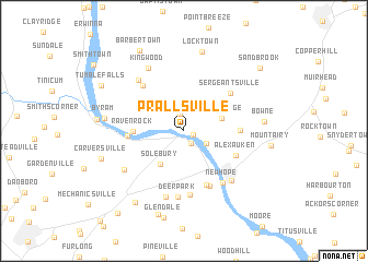 map of Prallsville