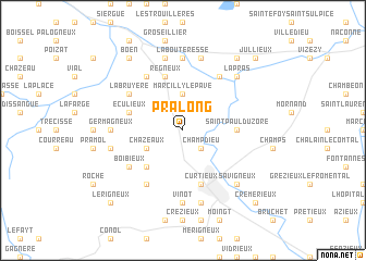 map of Pralong