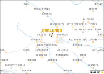 map of Pralungo