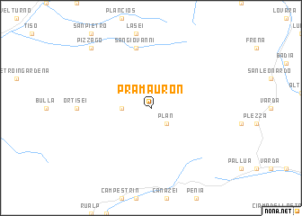 map of Pramauron