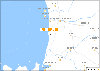 map of Prampuan