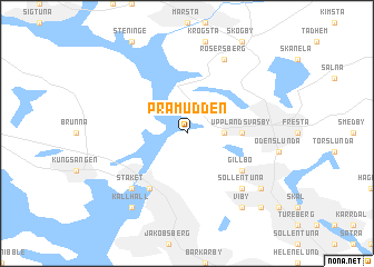 map of Pråmudden