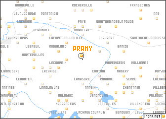 map of Pramy