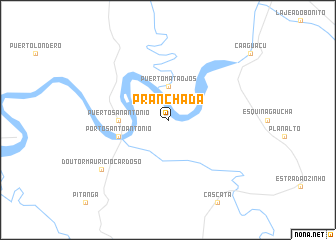 map of Pranchada