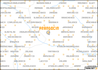 map of Prandocin